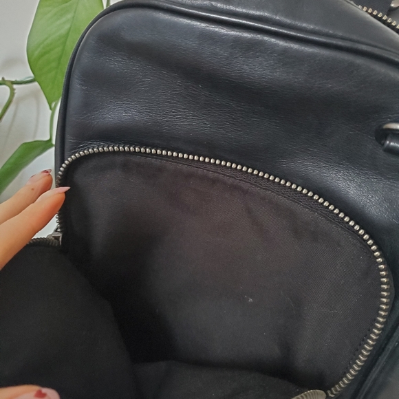 Coach one shoulder Graham backpack C2931 leather - Picture 4 of 10